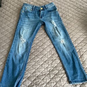 Public record boys jeans size 8 (small), dark blue. In excellent condition.